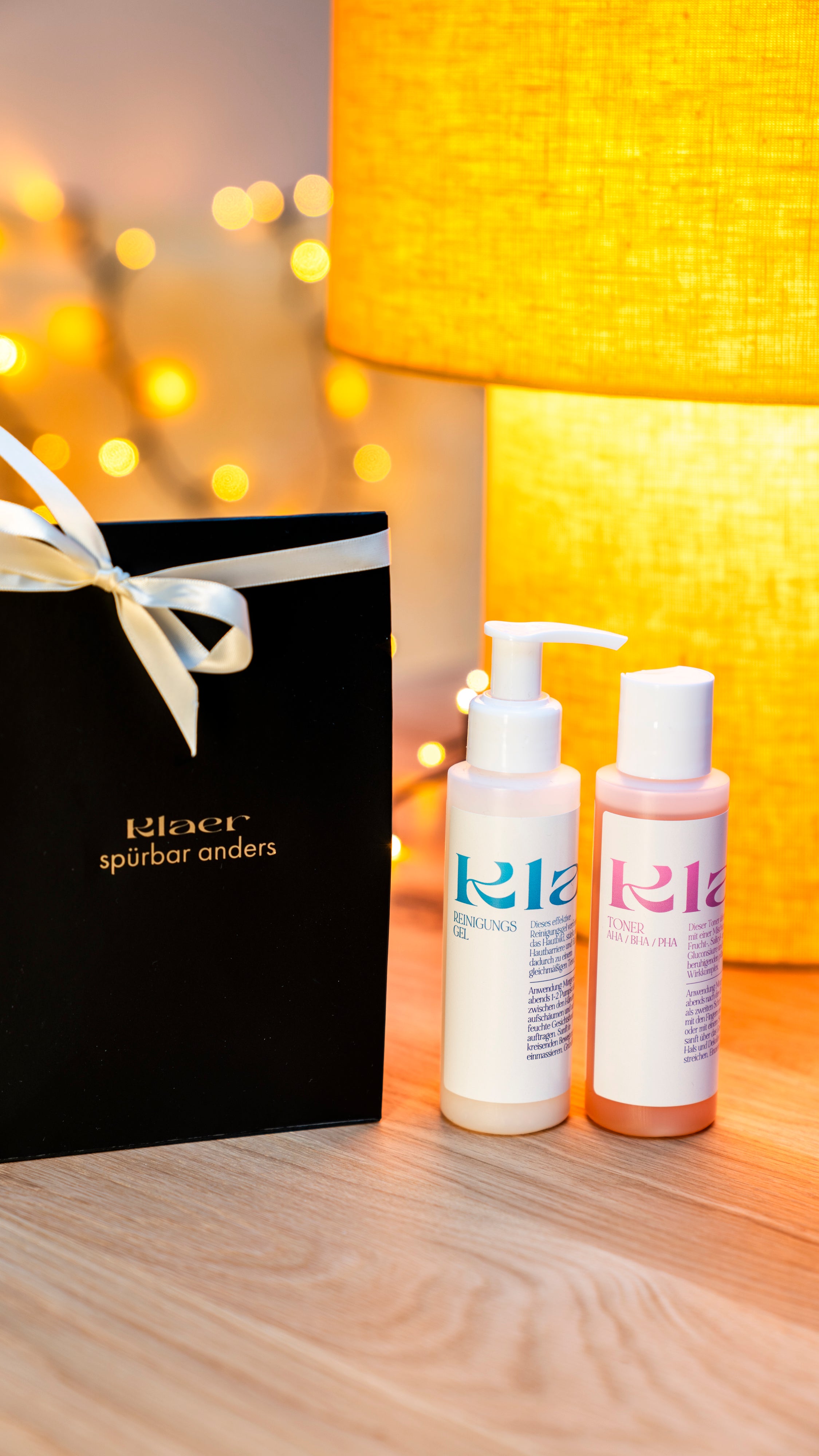 Geschenkset Refresh - Reinigungsgel + AHA/BHA/PHA-Toner