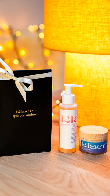 Geschenkset Winterzeit - Reinigungsöl + Gesichtscreme reichhaltig