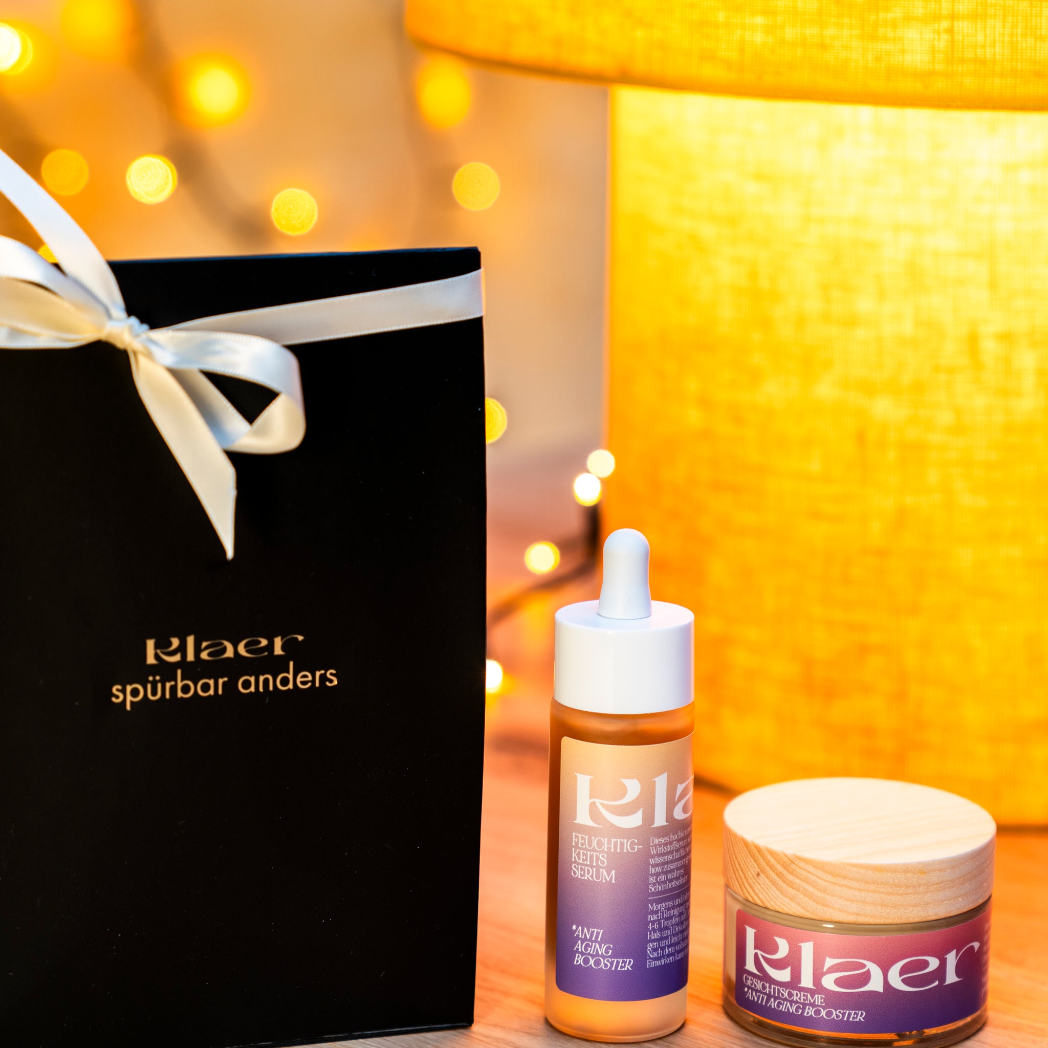 Geschenkset Wirkstoff Power - Feuchtigkeitsserum + Gesichtscreme AAB