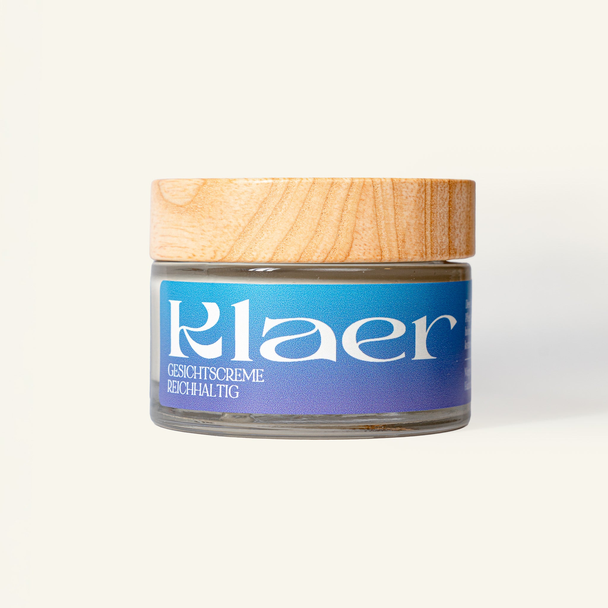 Rich face cream - reusable