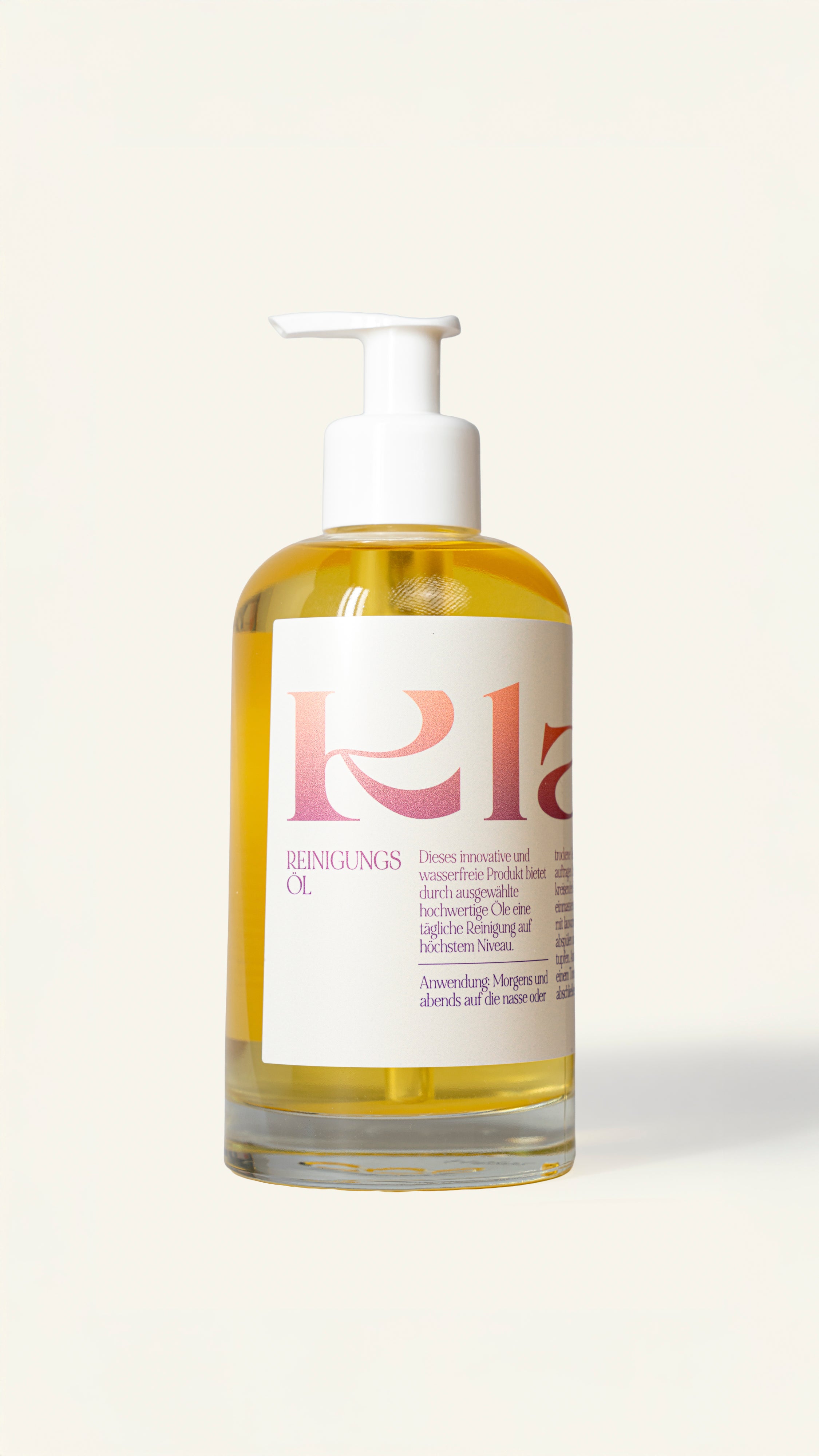 Reinigungsöl im Mehrwegglas